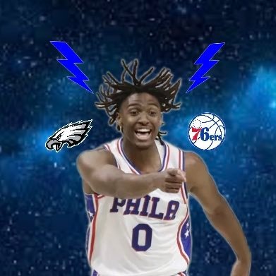@Sixers | @Eagles | @TyreseMaxey is that Guy | @DevontaSmith_6 is Elite | Part of #NBATwitter + #NFLTwitter | IFB 🙂| Not affiliated with T. Maxey or D. Smith