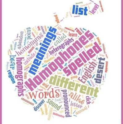📚Blessing your feed with knowledge, Enhance your knowledge
📖 Homophone and more!
🧩Learning is fun!