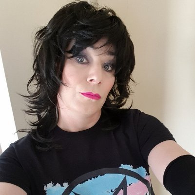 MxFrenzyFire's profile picture. Writer, Metal Queen, Painter, Goth Ghoul, Sweet Tooth.  Often Outraged🏳️‍⚧️🏳️‍🌈 ✊🏿✊🏾✊🏽Kind of shy, neurodivergent, mostly in black. She/Her. Hiss/Hearse.