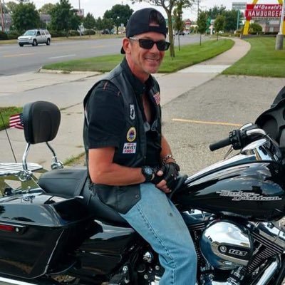 father of five grown children, supporter of veterans, avid motorcycle rider, resistor of tyranny, oppression, disgusted by the far right. votes blue.