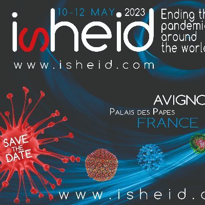 International Symposium on #HIV and #emerginginfectiousdiseases (ISHEID), #hepatitis from May 10 to 12, 2023 - Avignon, France
#ISHEID2023