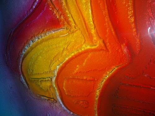 Bespoke toughened multi-coloured fused glass. We design, we create prestigious glass products that are one of a kind.