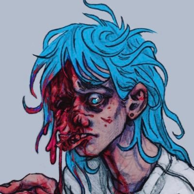 thirty teeth currently in my mouth, let’s celebrate!! horror/gore art | adult space