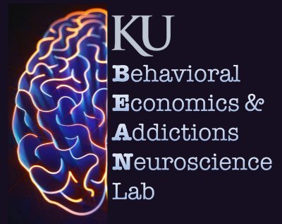 Behavioral Economics & Addictions Neuroscience Lab at the University of Kansas. Affiliate of @AddictionKU and @ABSatKU. Directed by @MAmlung
