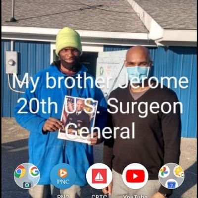 I'm OLDEST SIBLING of Dr Jerome Adams  Former 20th U.S. Surgeon General of Trump Administration. I currently live in Mechanicsville , Maryland !