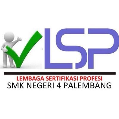 lspp1smkn4plg's profile picture. Lembaga Sertifikasi Profesi P-1
SMK Negeri 4 Palembang