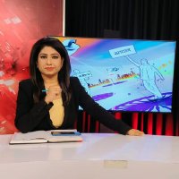 Neha Dubey Anchor APN News(@Nehasharmadubey) 's Twitter Profile Photo