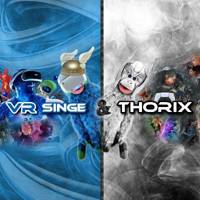 VR Singe & Thorix, la chaîne YouTube regroupant le meilleur de la #PS5 et du #PSVR2 & #PSVR. Partenaire de @rltvirtuellecom