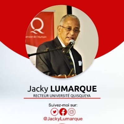 Jacky LUMARQUE est le Recteur de l’Université Quisqueya (UniQ) depuis 2007