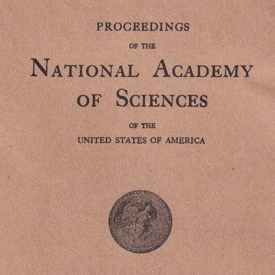 roceedings's profile picture. Proceedings of the National Academy of Sciences