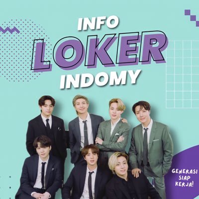 Info Lowongan Kerja dari BTS ARMY untuk BTS ARMY 💼 | Bukan automenfess/autobase | Submit info lowongan kerja via DM atau mention kita dengan #LokerINDOMY 💜