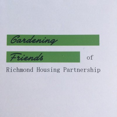 Gardening Friends of RHP
Richmond Housing Partnership
Indoors, balconies + outdoors.
Email GFofRHP@proton.me
Volunteers, residents, neighbours + friends.