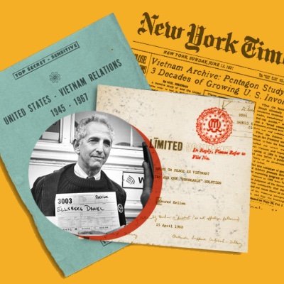 Directed by UMass historian @ChristianGAppy, The Ellsberg Initiative for Peace and Democracy  builds on the legacy of whistleblower Daniel Ellsberg.