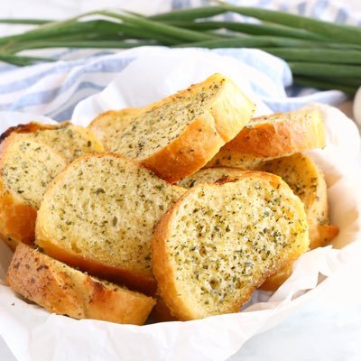 1 part garlic. 1 part bread.