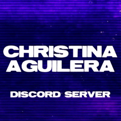 We are a community dedicated to the Voice of a Generation, Christina Aguilera @xtina! Join our #Discord server today: https://t.co/T1CoNxNa7J #xtina