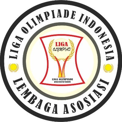 ligaolimpiade's profile picture. LIGA OLIMPIADE INDONESIA adalah lembaga olimpiade di Indonesia yang mengutamakan integritas dalam membantu meningkatkan kualitas prestasi generasi muda.