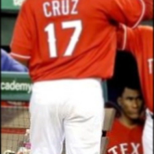 We been making the hurt for Nelson Cruz for Los Tejas Rangers. We no like to run. Ay dios mio.