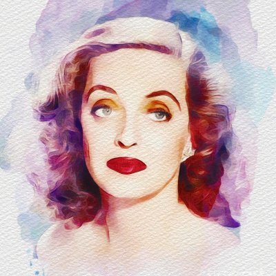 Bette Davis. No, really.