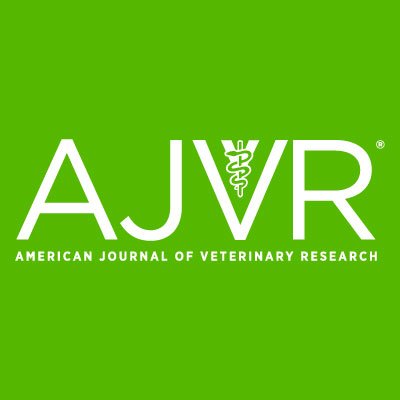 The official account for the American Journal of Veterinary Research (AJVR), a peer-reviewed, scientific journal published online by @AVMAvets