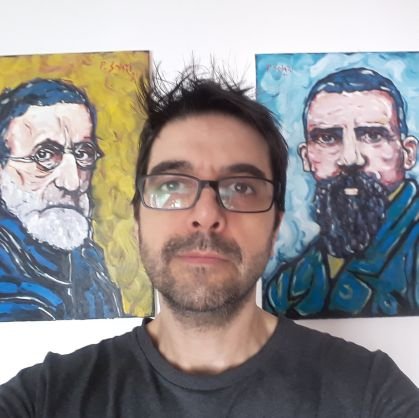 Periodista. Retomé la pintura y aquí muestro algunos de mis cuadros 🎨