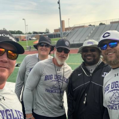 It started as the 5 from the ‘99 & ‘00 teams but it’s any TCU Olineman to ever carry on the nasty BMF attitude! Both past & present. Original Big Uglies Camp
