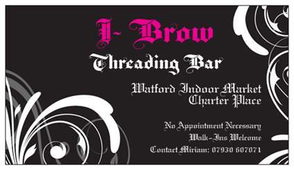 IBrow4U's profile picture. I-Brow a unique service specialising in the art of Threading & Waxing, exclusivley on Saturdays.Call 07930607071 to make an app or for further info