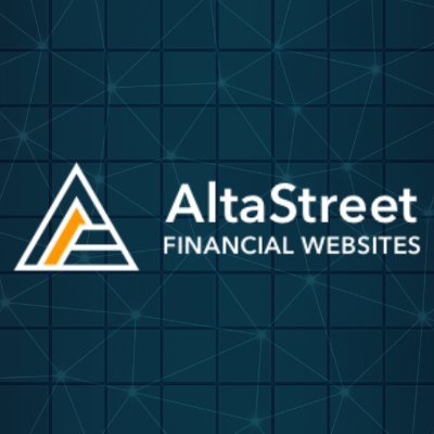 AltastreetW's profile picture. As the industry expert in financial website design, AltaStreet helps you create a web presence that exudes professionalism, credibility and trust.