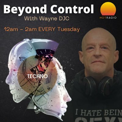 2 hours of #techno every Tuesday Midnight-2am on #Bournemouth's Hot 102.8FM (@wearehotradio), feat various global talent, and hosted by @waynedjc.