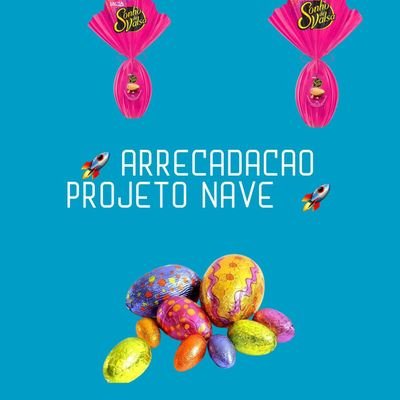 ArrecadacaoNave's profile picture. Perfil criado com o intuito de publicar a arrecadação de chocolates de Páscoa para o projeto nave.
Organizado e administrado por alunos da escola Maple Bear BH