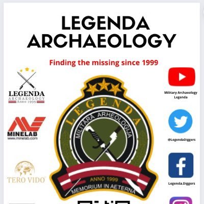 Legenda Archaeology Formed 1999 Mandated to find the missing of both world wars in Latvia. #legendaarchaeology #legendamilitaryarchaeology