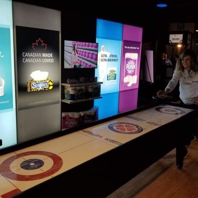 Tabletop curling with our own adjustable curl technology