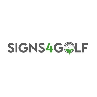 Golf course signage