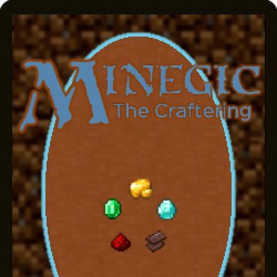 MinecraftMTG's profile picture. Minegic: The Craftering is a Minecraft inspired custom Magic: The Gathering draft set created by @Henzoid and @Hads_leppet. 

Made using Magic Set Editor (MSE)