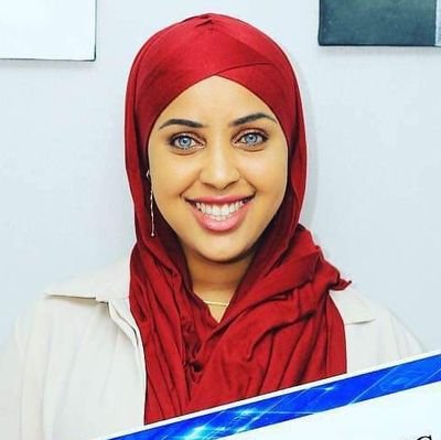Muna Khalif Sheekh Abuu popularly known as Muna Kay, fashion designer and legislator. founder and CEO of the Muna Kay brand. Ex MP in the Federal Parliament