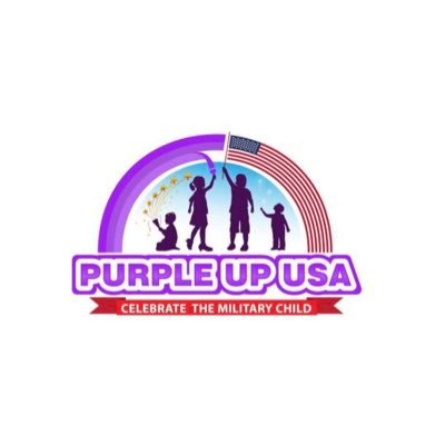 Our mission is to celebrate military children today and EVERYDAY! We are a volunteer organization that shares information and resources. #purpleupusa  501(c)(3)