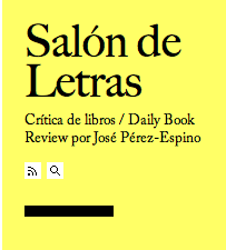 Crítica de libros / Daily Book Review por @perezespino