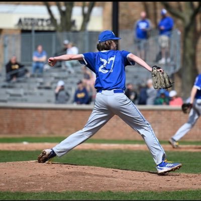 Vernon Hills ‘23//6’3 190lbs LHP// 3.4 GPA// 2x CSL All Conference// Carroll University Commit @Pio_Baseball