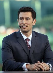 Former MLB player and current SportsNet LA analyst Nomar Garciaparra.