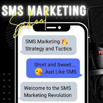 First SMS marketing podcast in the world. Best SMS marketing content.