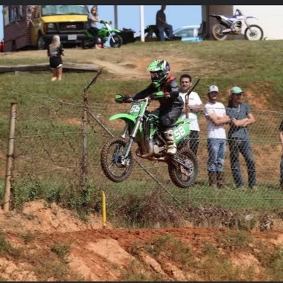 I love dirt bikes and dogs
