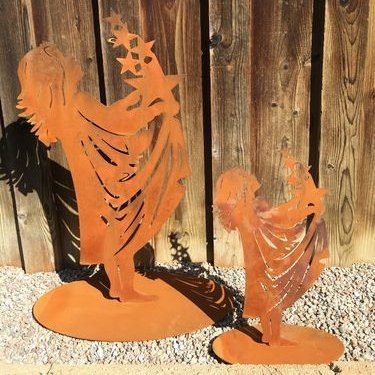 Landscape garden designers-Corten steel arts