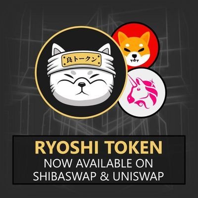 🔥Ryoshi token🔥
#ryoshitoken 👈#ryoshi 
#ryoshitoken 
51K holders
supply: 312,000,000,000,000
 🚀🚀🚀
Soon 0.0001🔥🔥🔥 community token
Eth and bsc
@currencies