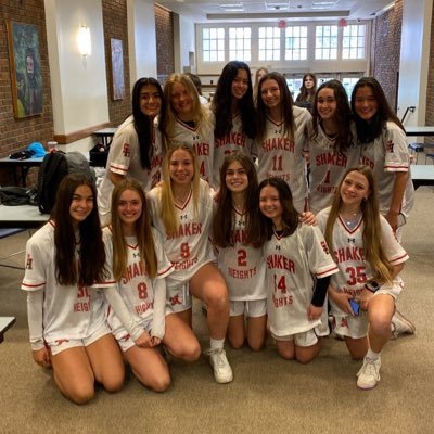New official Shaker Heights High School Girls lacrosse team! 2022 season