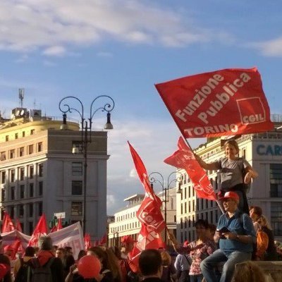 FPCGILTorino's profile picture. Tuteliamo lavoratrici e lavoratori dei servizi pubblici: sanità, terzo settore, igiene ambientale, enti locali e funzioni centrali