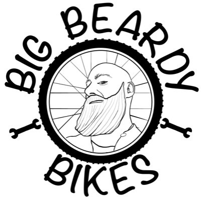 Big beardy bicycle mechanic. Keeping the two wheels rolling with the right tools and the right beard. 