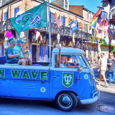 Tulane’s VW Mascot, since 2003 💚 Leading Tulane Band on gamedays & Mardi Gras