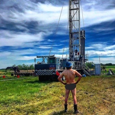 Oilers fan.
Resident of the beautiful province of Saskatchewan. 
Bovine Gynecologist.
Land of living skies.
You'd die without Oil and Gas.
(Dude/Bro)