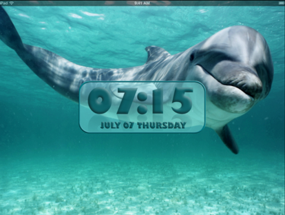 The only Alarm Clock of it’s kind - have Dolphins wake you in the morning!! 10 percent of app sales go toward the Sea Shepherd Conservation Society.