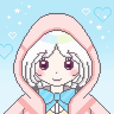 virtual pastel girls🦄🍬💎🌙🎀☁*° |ドット絵の女の子のgifを姉妹でつくってます(アカウントも共同運用)|みなさんのもう1人の自分となるバーチャル美少女として愛してください(⁎ᴗ͈ˬᴗ͈⁎) ✨無言フォロー失礼します🙇♂️💦 #NFT #ドット絵 #pixelart #可愛い