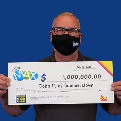 A man's wish came true when he won a $1 million playing Lottery's Powerball game and putting some in donations to help the society with there debts.
